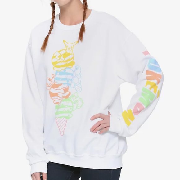 ice cream crewneck pullover